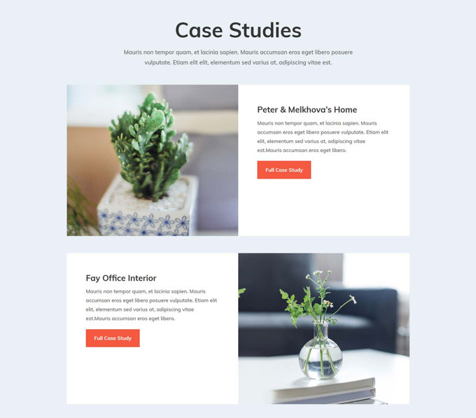  Divi portfolio layouts 