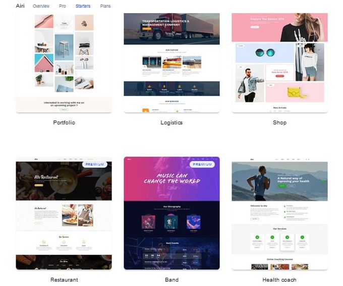 Airi review demos Airi Theme review demos