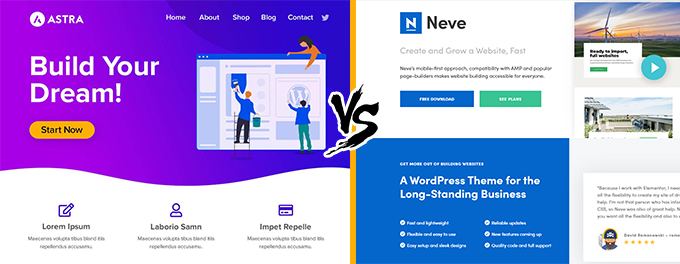 Astra vs Neve comparison Astra vs Neve