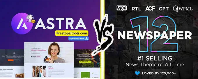 Astra vs Newspaper comparison Astra vs Newspaper