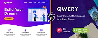 Astra vs Qwery Theme comparison [2025]
