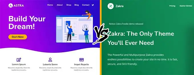 Astra vs Zakra Astra vs Zakra