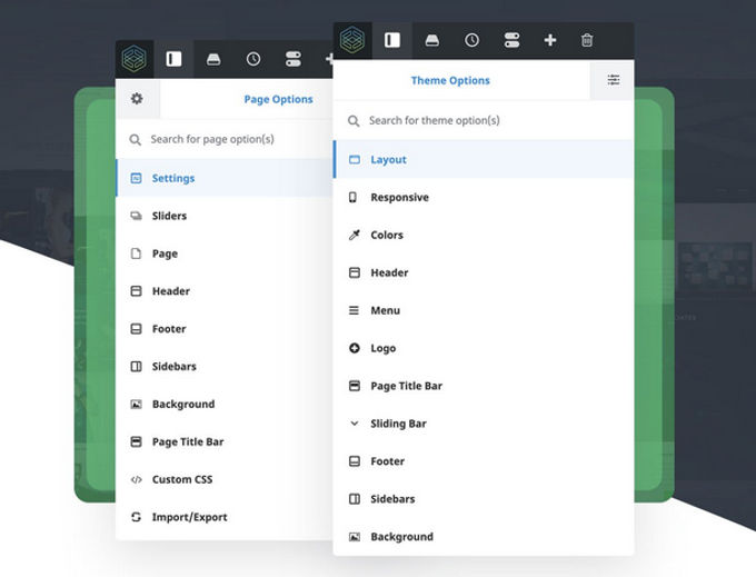 Avada Theme settings Avada Theme review settings