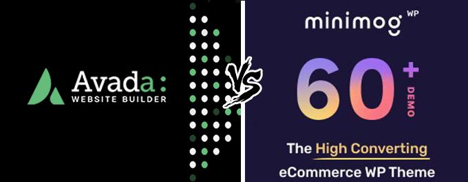 Avada vs Minimog comparison Avada vs Minimog