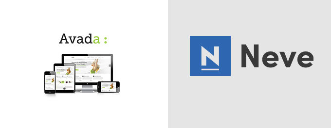 Avada vs Neve review Avada vs Neve