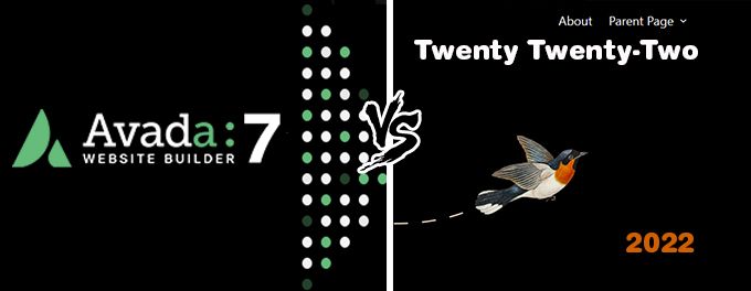 Avada vs Twenty Twenty-Two review Avada vs Twenty Twenty-Two