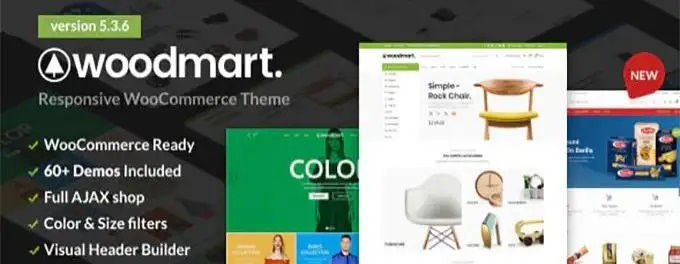 Woodmart best Elementor themes