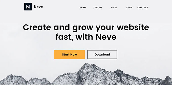 Neve best free WordPress themes [2025]
