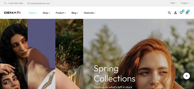 Demati Best Shopify Themes [2025]