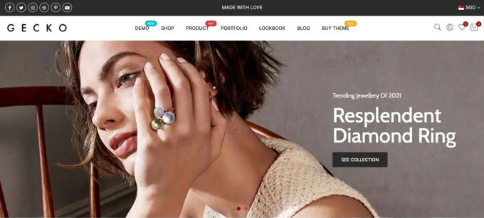 Gecko Best Shopify Themes [2025]