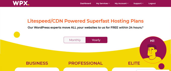 WPX-Hosting - best managed Wordpress hosting [2025]