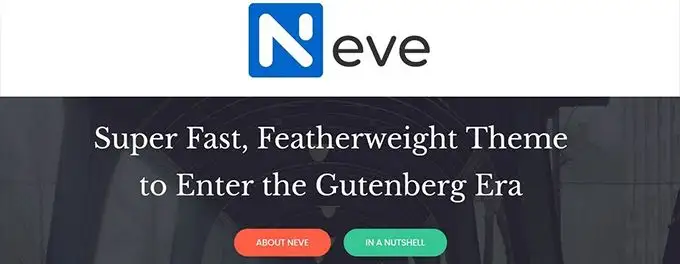 Best Wordpress themes Neve