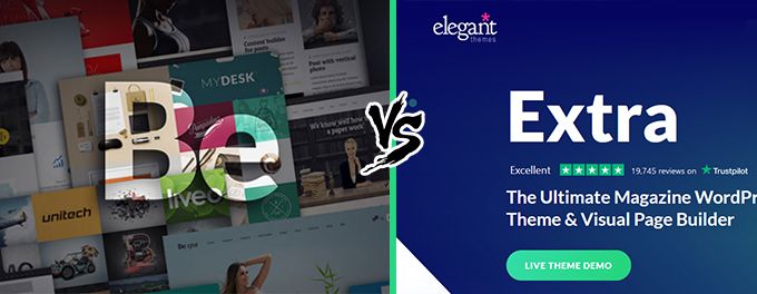 BeTheme vs Extra BeTheme vs Extra