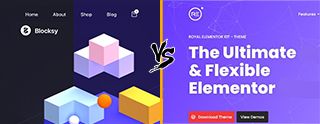 Blocksy vs Royal Elementor comparison [2025]