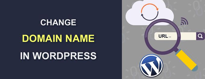 Change Domain Name WordPress Change Domain Name WordPress