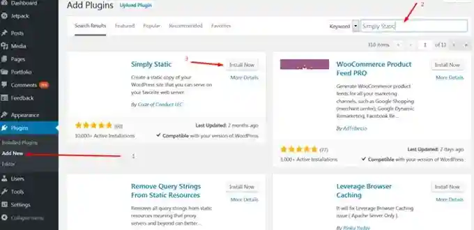 Convert Wordpress to HTML Simply Static Convert Wordpress to HTML Simply Static