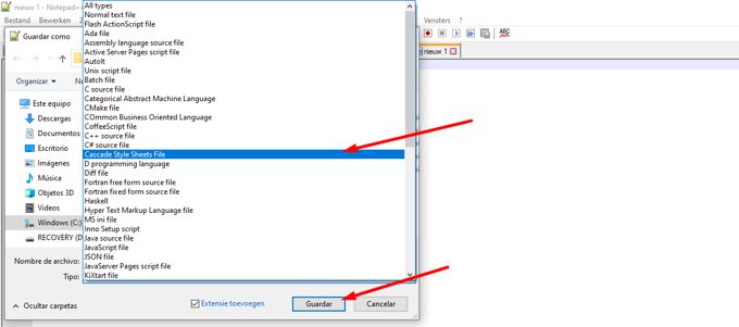 Child theme - saving style.css as css-file
