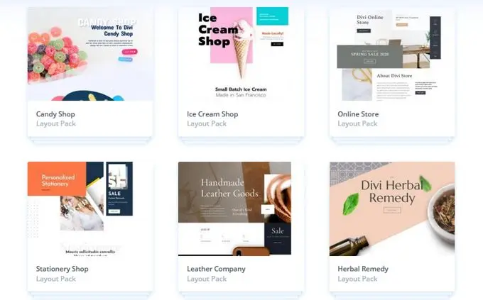 Divi Theme Online Stores