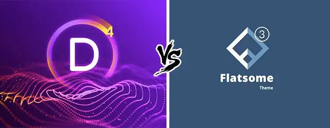Divi vs Flatsome comparison Divi vs Flatsome