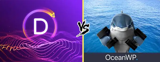 Divi vs OceanWP comparison Divi vs OceanWP