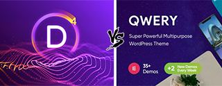 Divi vs Qwery Theme comparison [2025]