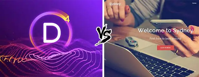 Divi vs Sydney comparison Divi vs Sydney