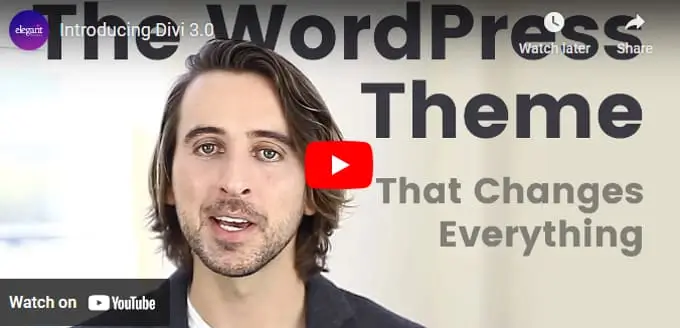 Divi 3 Video