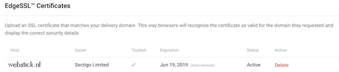 Make Wordpress website faster with Stackpath edge SSL certificate