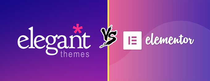 Elegant Themes vs Elementor Pro Elegant Themes vs Elementor Pro