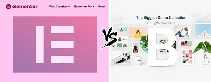 Elementor vs Bridge comparison Elementor vs Bridge