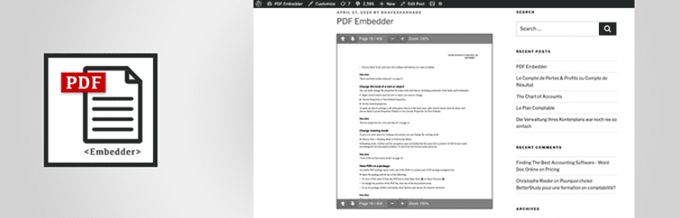 PDF Embedder WordPress PDF Embedder WordPress