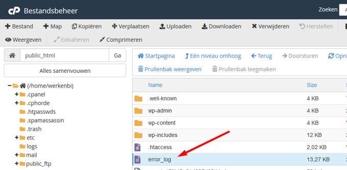 error log Wordpress error log Wordpress