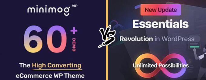 Minimog vs Essentials Minimog vs Essentials