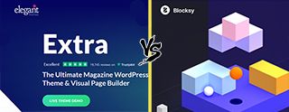 Extra vs Blocksy comparison [2025]
