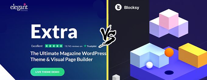 Extra vs Blocksy Extra vs Blocksy