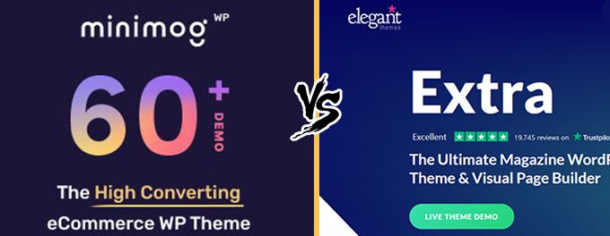 Extra vs Minimog comparison Extra vs Minimog