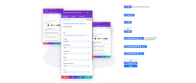 Facebook Like Button WordPress Divi Facebook Like Button WordPress Divi