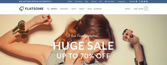 fastest premium Woocommerce themes Flatsome