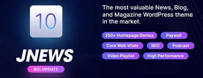 JNews fastest Wordpress themes [2025]