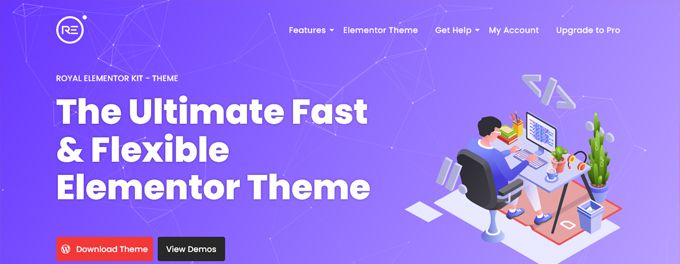 Best WP themes Royal Elementor