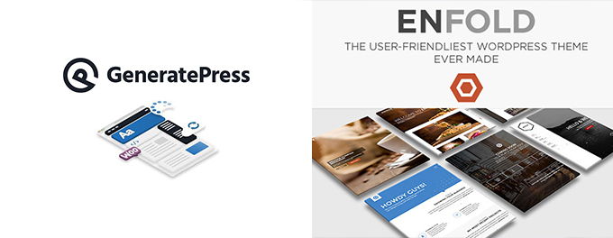 GeneratePress vs Enfold theme comparison overview
