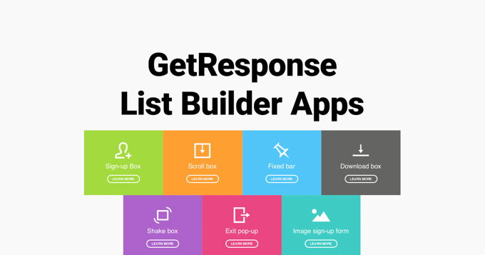 GetResponse review List Building Wizard GetResponse review List Building Wizard