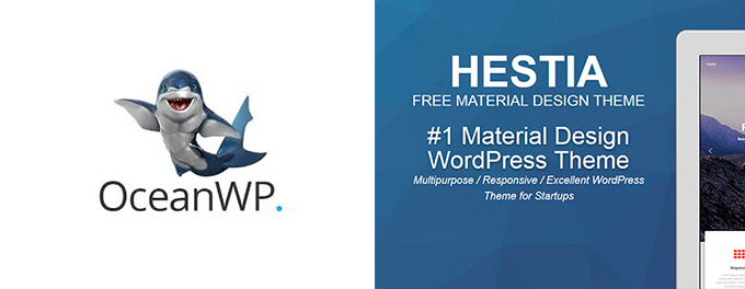 Ocean-WP vs Hestia comparison Ocean-WP vs Hestia comparison
