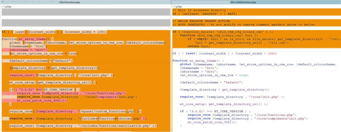 How copy customizations to child theme Winmerge How copy customizations to child theme Winmerge