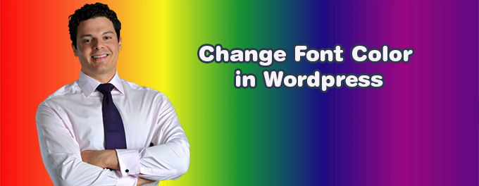 change font color in Wordpress [2025]