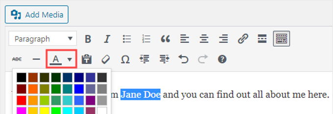 Change Global Font Color in WP Classic Editor Change Global Font Color in WP with Classic Editor