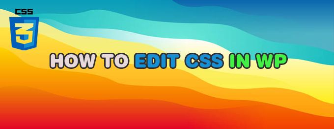 How to edit CSS in WordPress