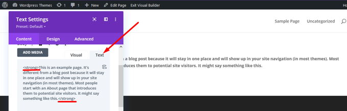How to edit HTML code in WordPress DiviBuilder How to edit HTML code in WordPress DiviBuilder
