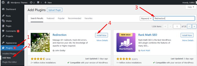 How Setting Up a 301 Re-Direct Wordpress plugin How Setting Up a 301 Re-Direct Wordpress plugin