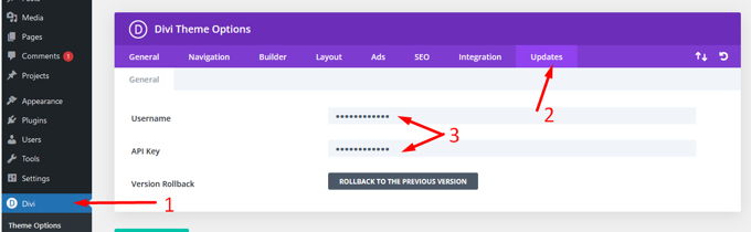 How to update theme in WordPress api key How to update theme in WordPress license key